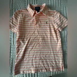 Polo by Ralph Lauren peach stripped size 6
